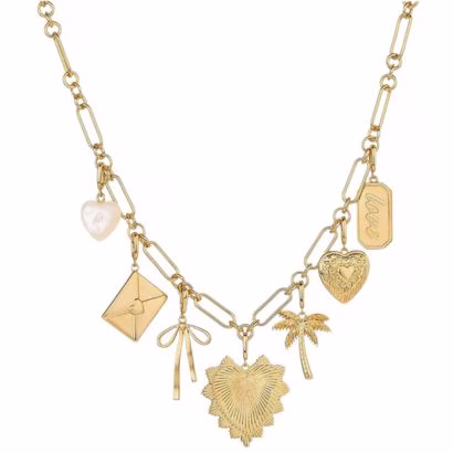 Gold Charm Necklace