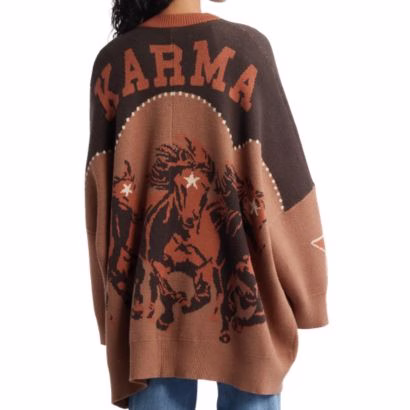 Mustang Oversized Cardigan