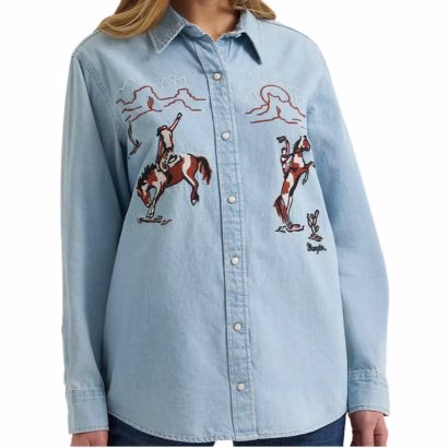Wrangler Embroidered Shirt