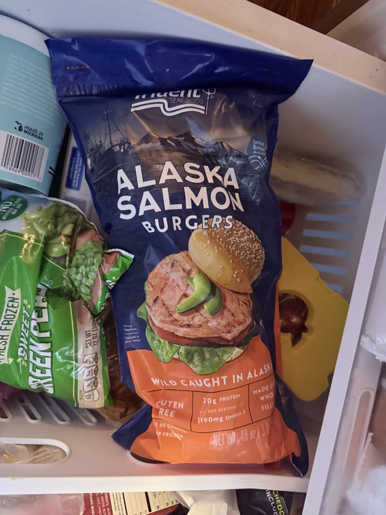alaskan salmon burger