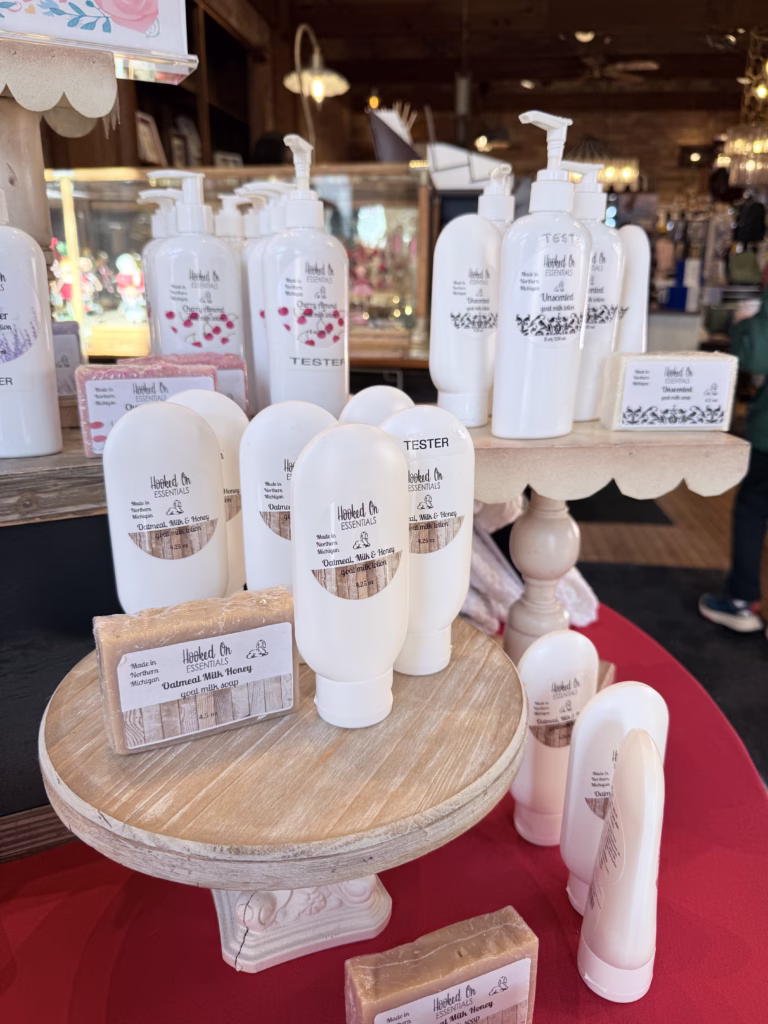 goats milk soap and lotion