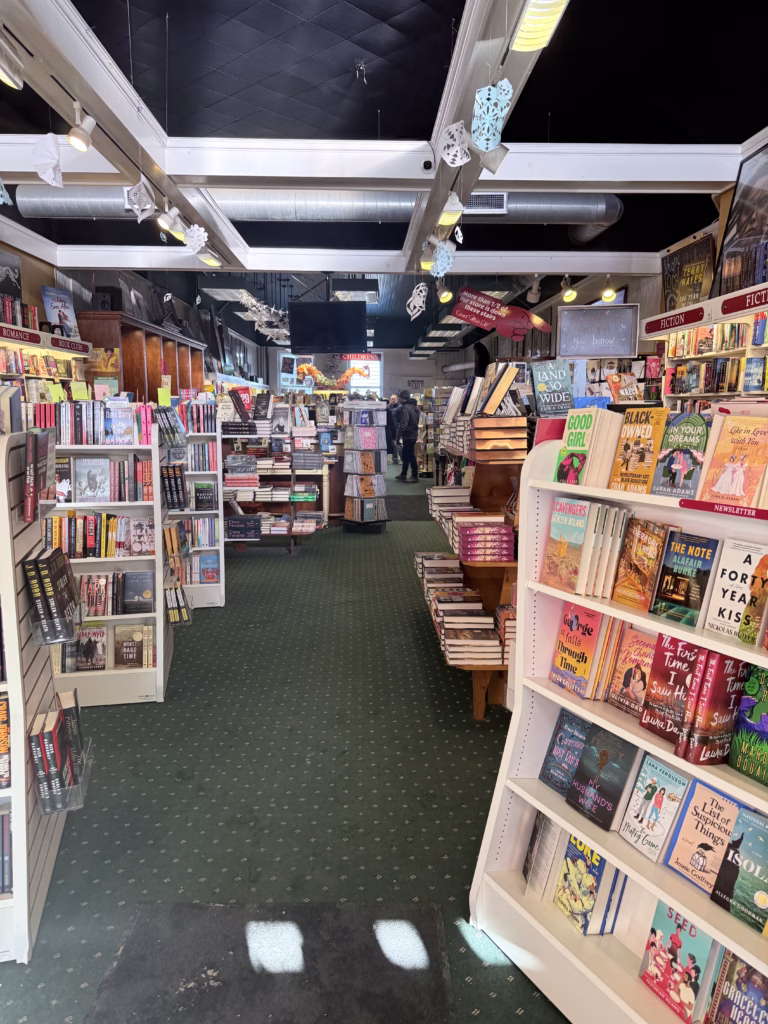 inside of bookstore