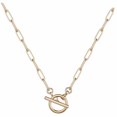 interlocking paperclip necklace