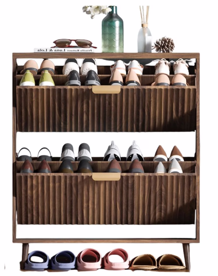 modern shoe storage cabinet