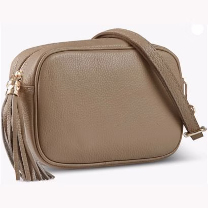 Dark Tan Camera Like Shoulder Bag