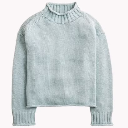 Icy Blue rollneck sweater