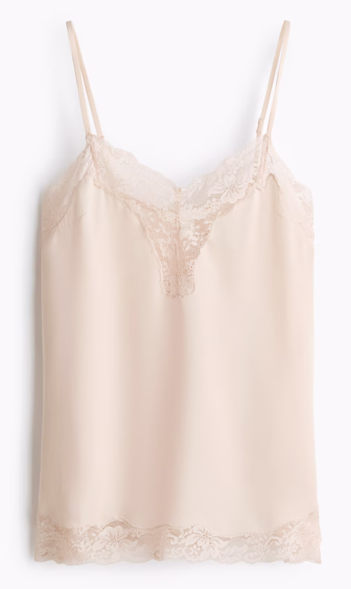 cream camisole