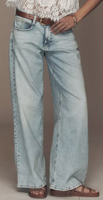 light denim jeans
