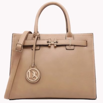 Tan Satchel Handbag