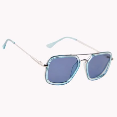 blue aviator sunglasses