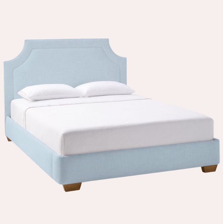 blue serena and lily bed