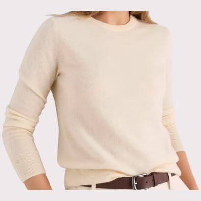 lightweight crewneck sweater