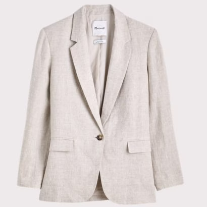 linen blazer