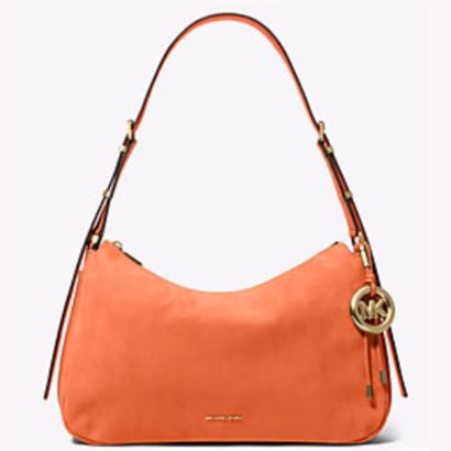 orange shoulder bag