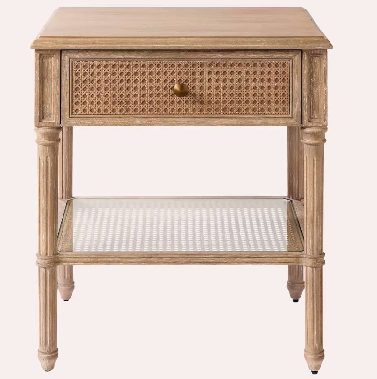 rattan end table serena and lily