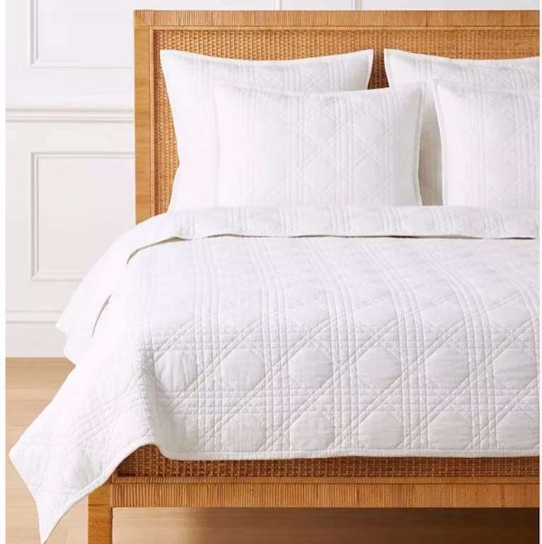 serena and lily lattice quilt