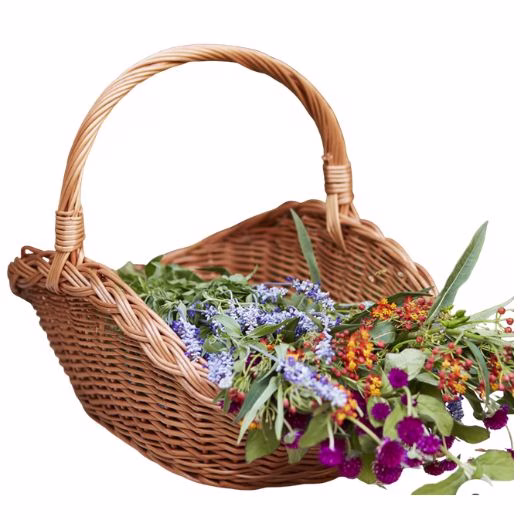 hand woven garden basket