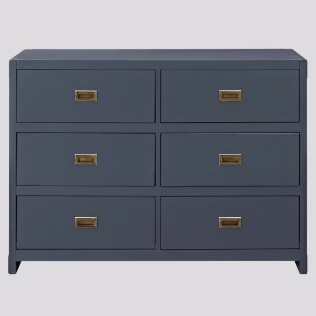 navy studio mcgee dresser dupe