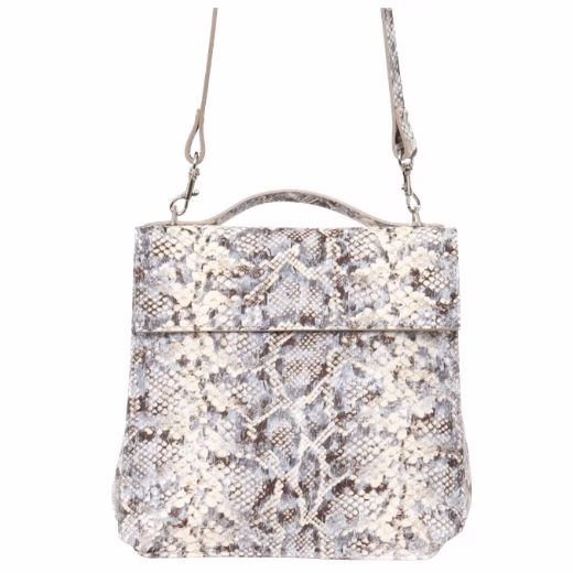 snakeskin bag