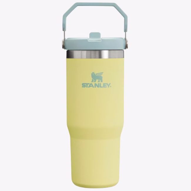 yellow stanley water bottle
