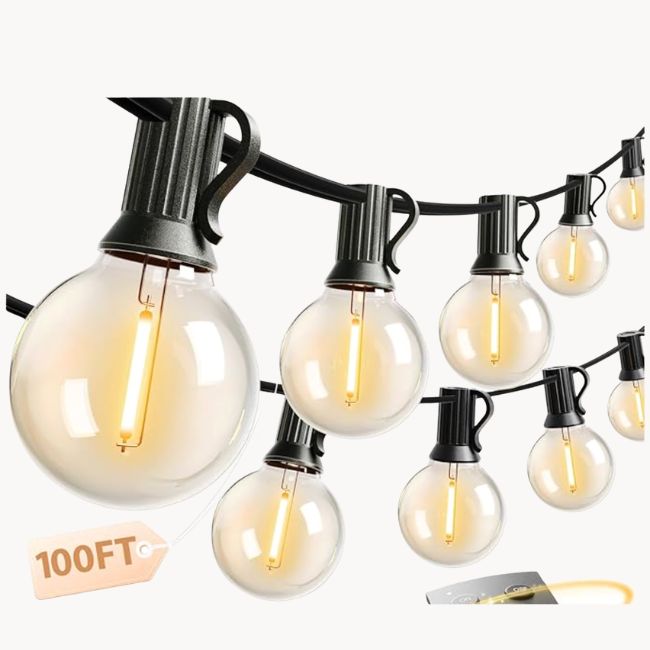 Outdoor Round String Lights