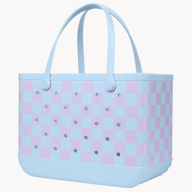 XL Checkered Bogg Bag