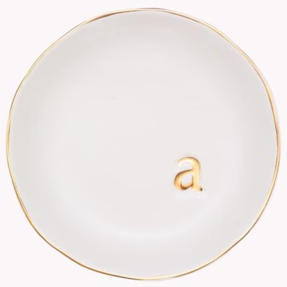 ceramic jewelry tray looks like anthropologie
