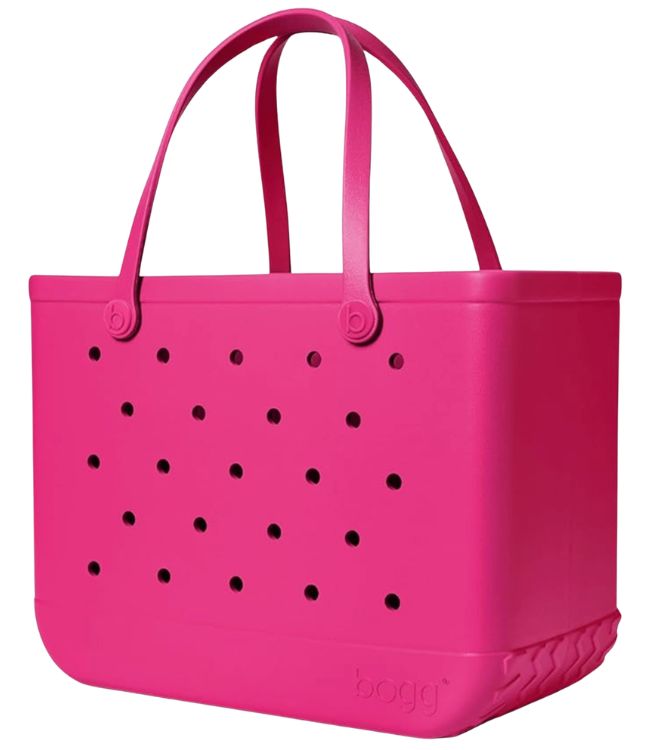 hot pink bogg bag waterproof beach tote