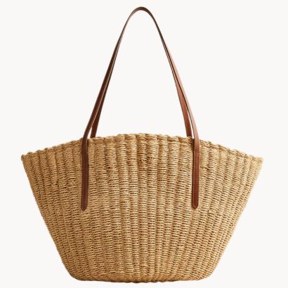 jcrew raffia tote