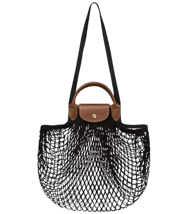 longchamp le pilage filet mesh bag