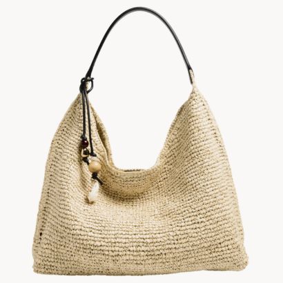 madewell raffia shoulder bag