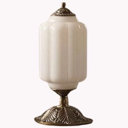 milk glass table lamp anthropologie lookalike