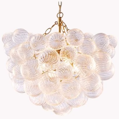 nordic ball chandelier