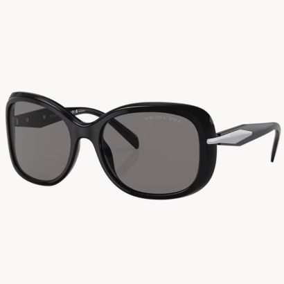 prada black oversized sunglasses