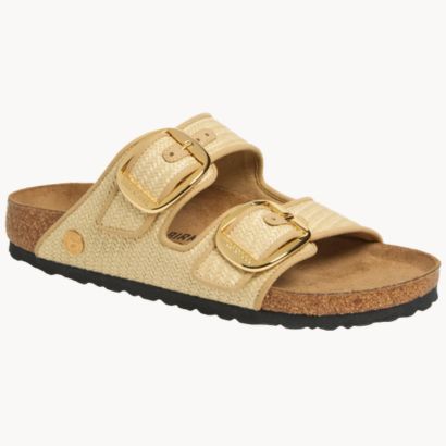 raffia birkenstocks