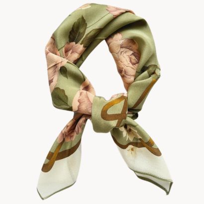 silk head scarf