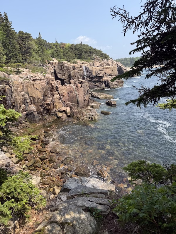 Acadia National Park Rocks and Shore