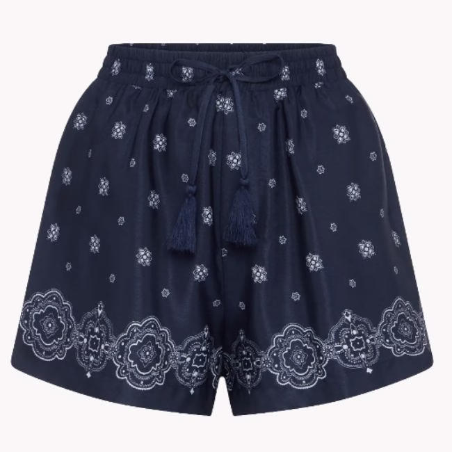 Bandana Casual Women's Shorts