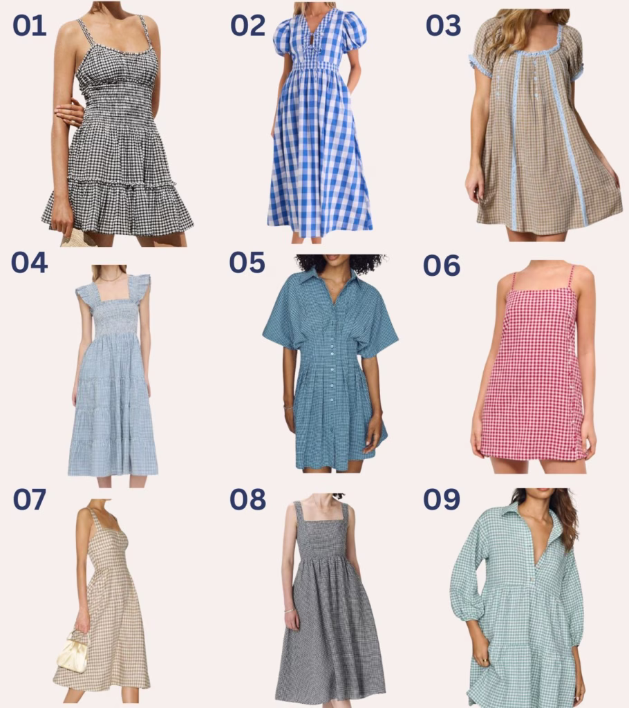 Gingham Dresses