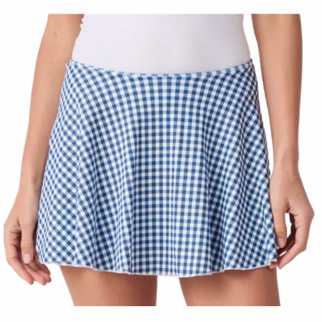 Gingham skort