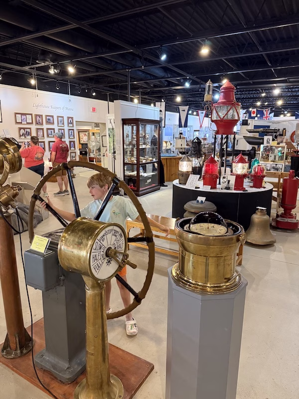 Lighthouse Museum in Rockland Maine