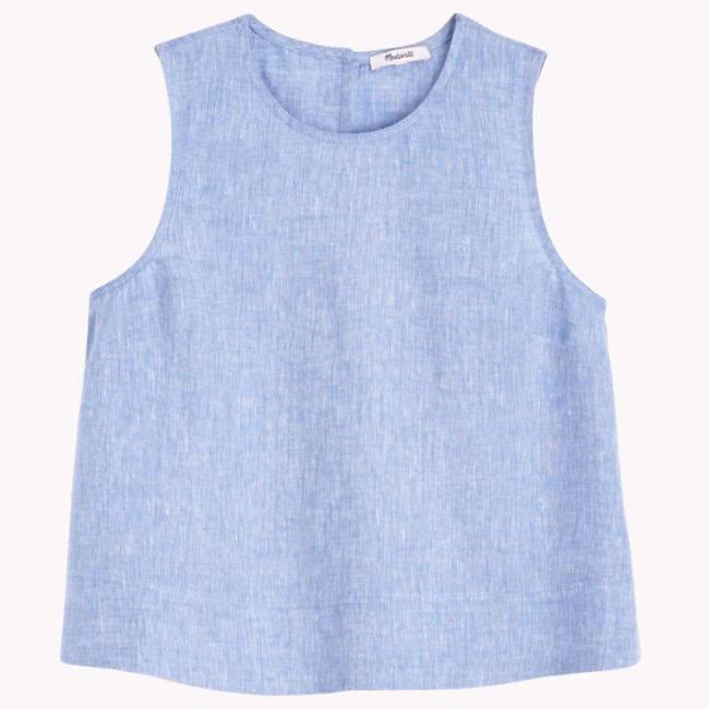 Madewell Linen Shell Top