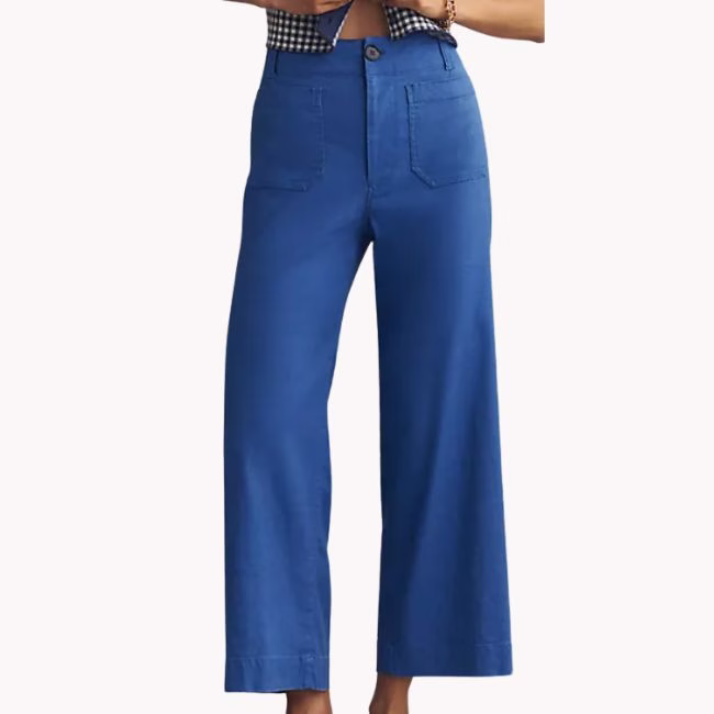 Maeve Collette Linen Stretch Pants
