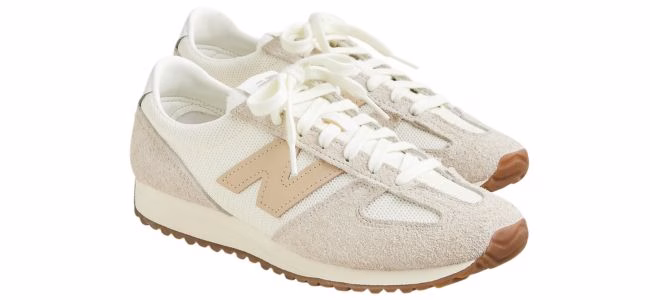 New Balance 471 sneakers in white and cream
