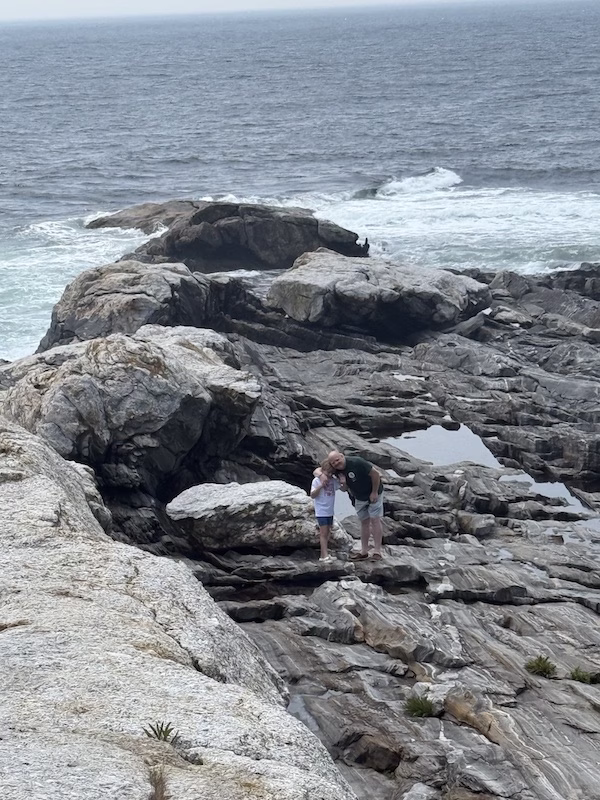 Pemquid Point Waves Crashing