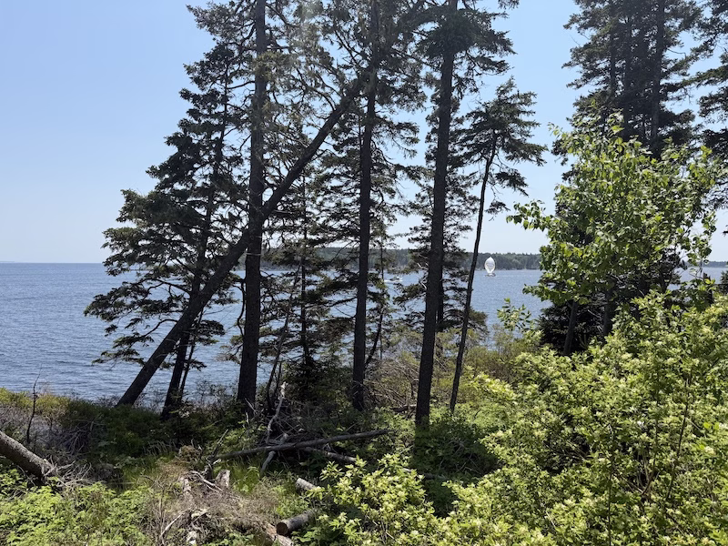 Penobscot Bay Maine Owls Head Lighthouse Base