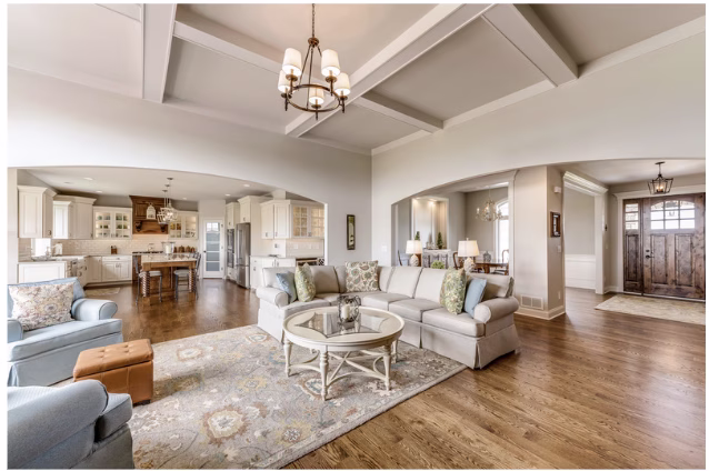 open floor plan