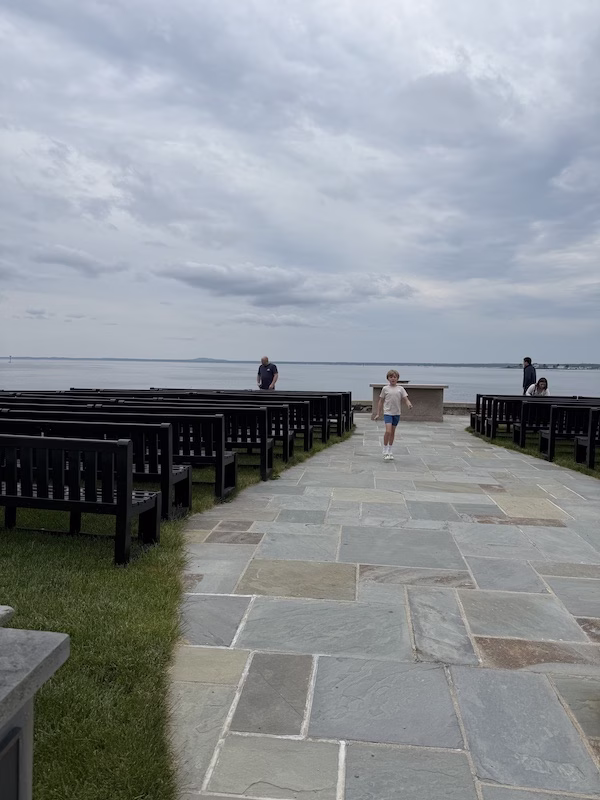 St. Annes Episcopal Churck Outdoor Pews