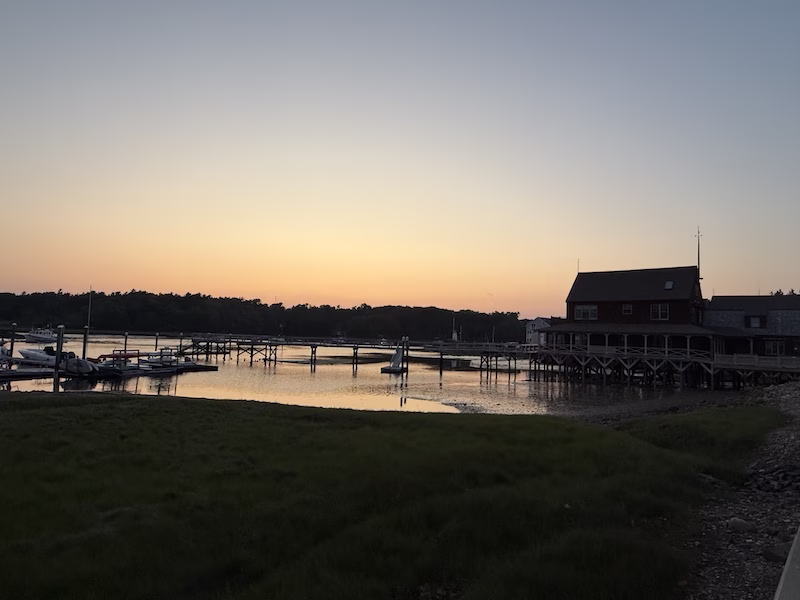 Sunset Walk Home