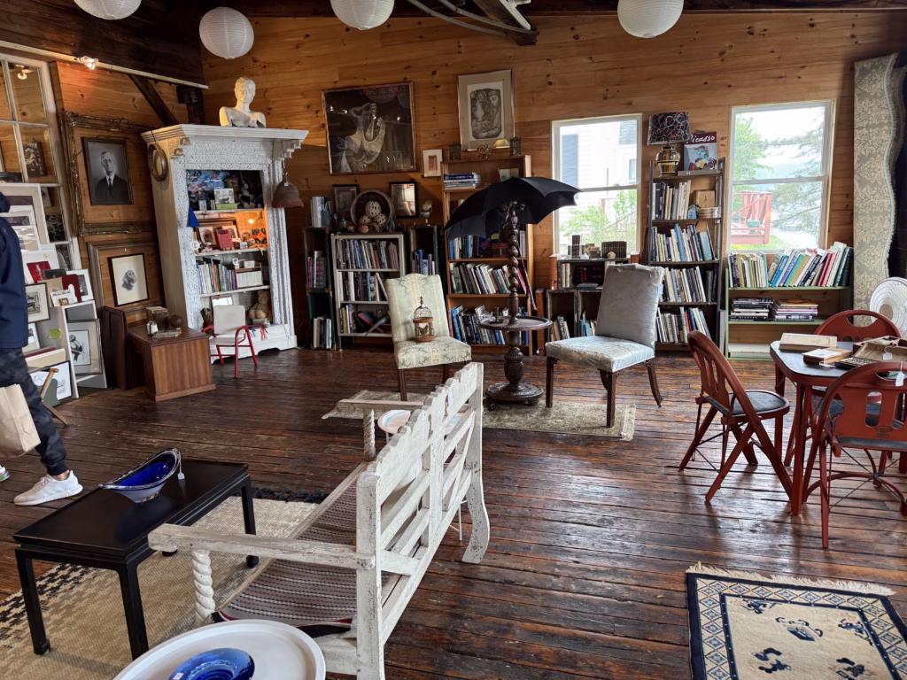 antique shop in Maine